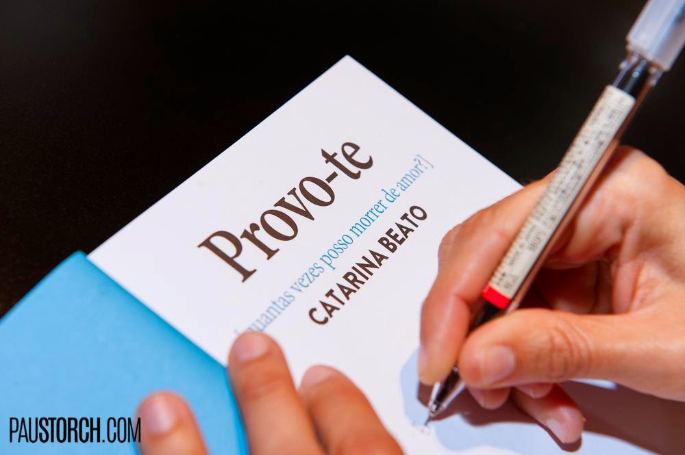 lançamento do livro "Provo-te"